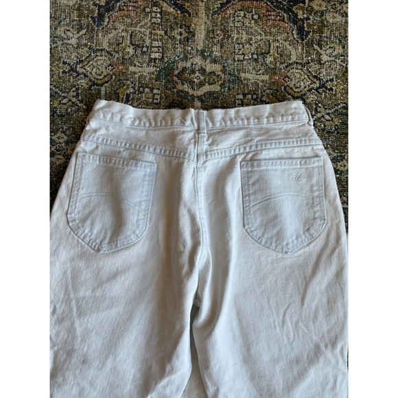 Vintage Chic Light Wash High Rise Straight Leg Jeans Women's Size 16 Petite - Picture 7 of 7